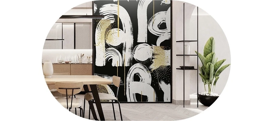 Brush industrial abstract wallpaper